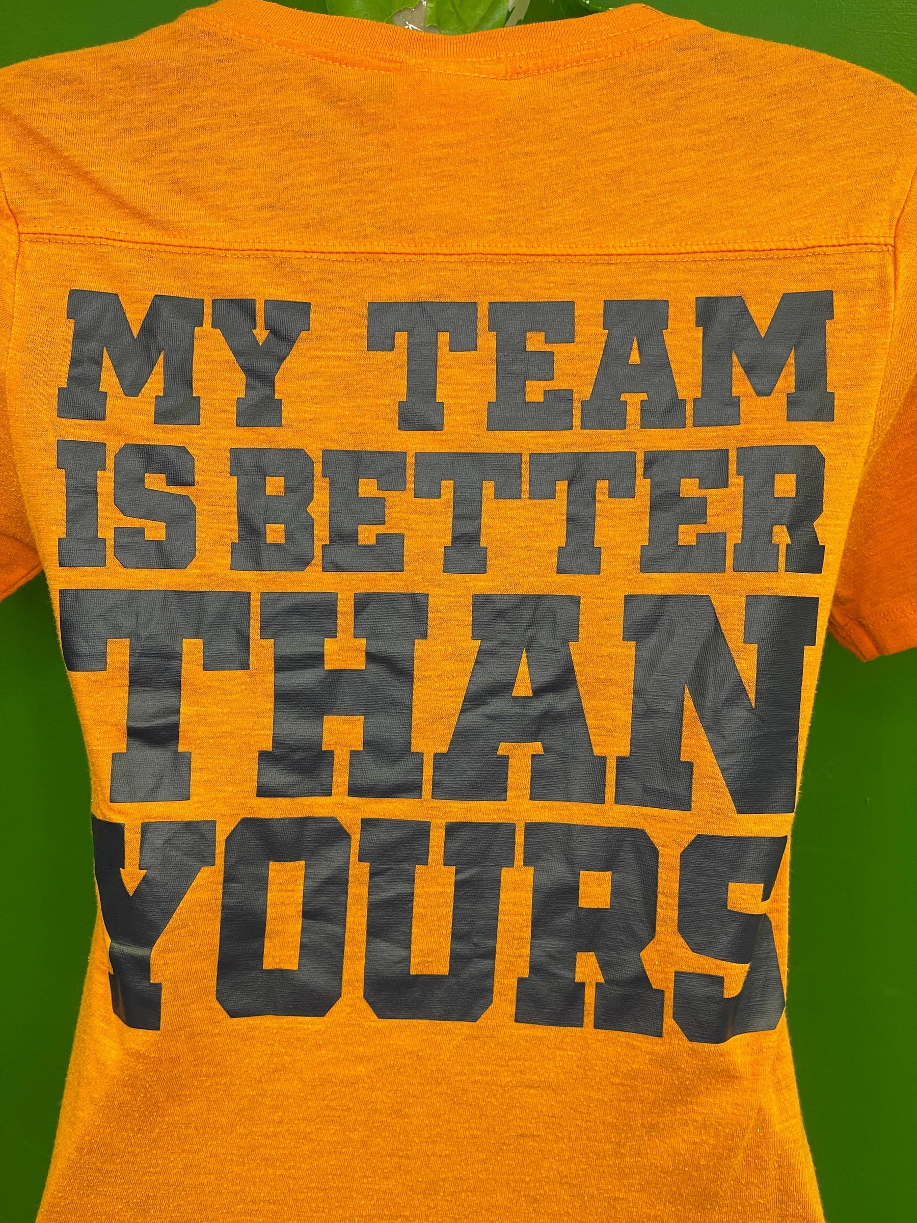 NFL Denver Broncos Victoria's Secret PINK Orange T-Shirt Women's X-Small