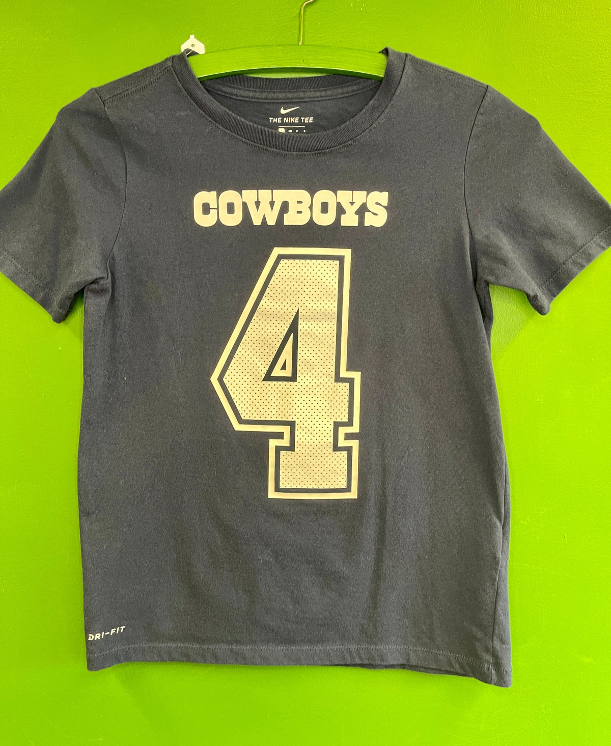 NFL Dallas Cowboys Dak Prescott #4 T-Shirt Youth Small 8