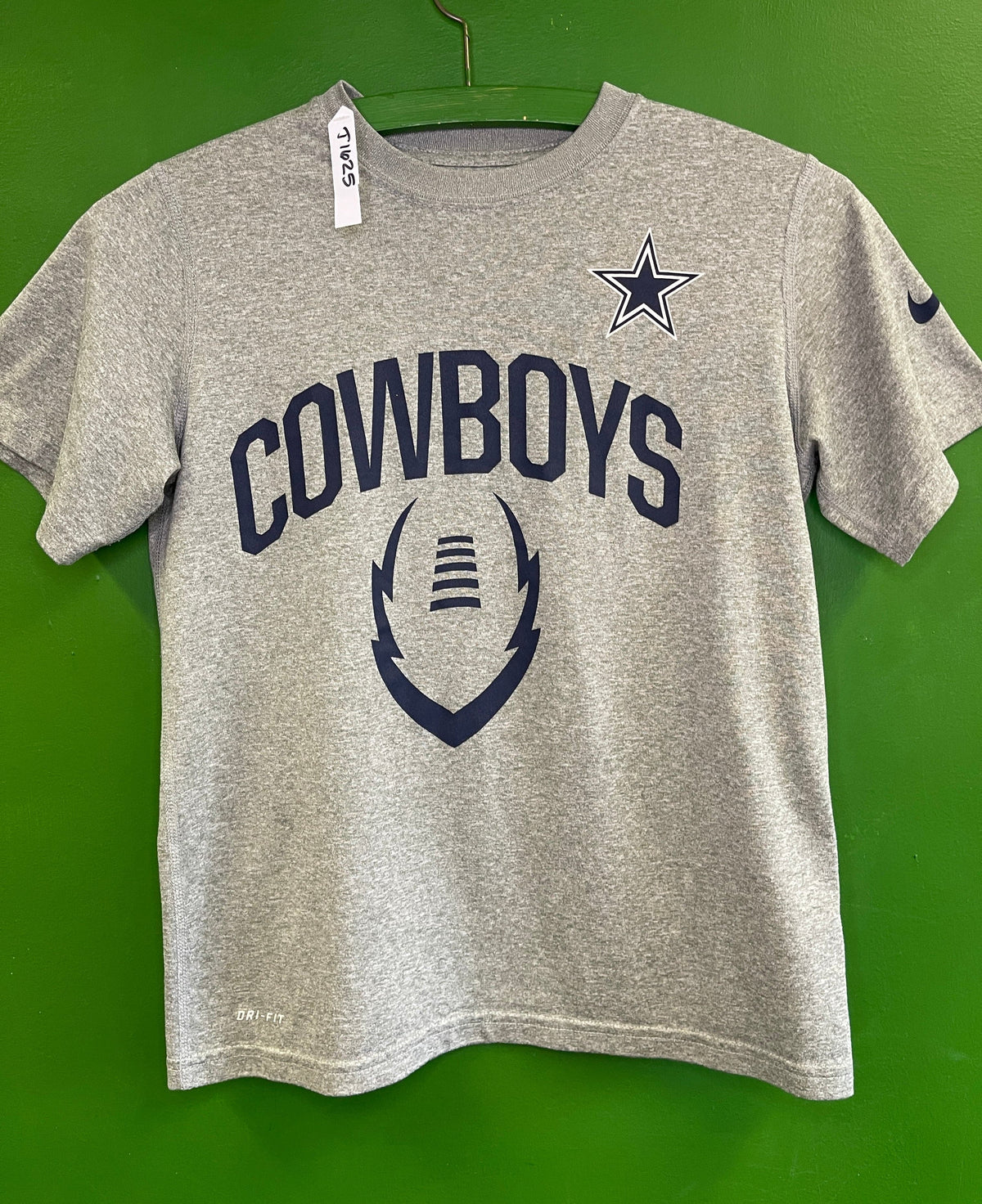 NFL Dallas Cowboys Grey T-Shirt Youth Small