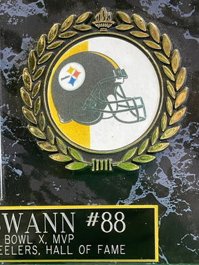 NFL Pittsburgh Steelers Lynn Swann #88 Commerative Plaque Fan Cave!