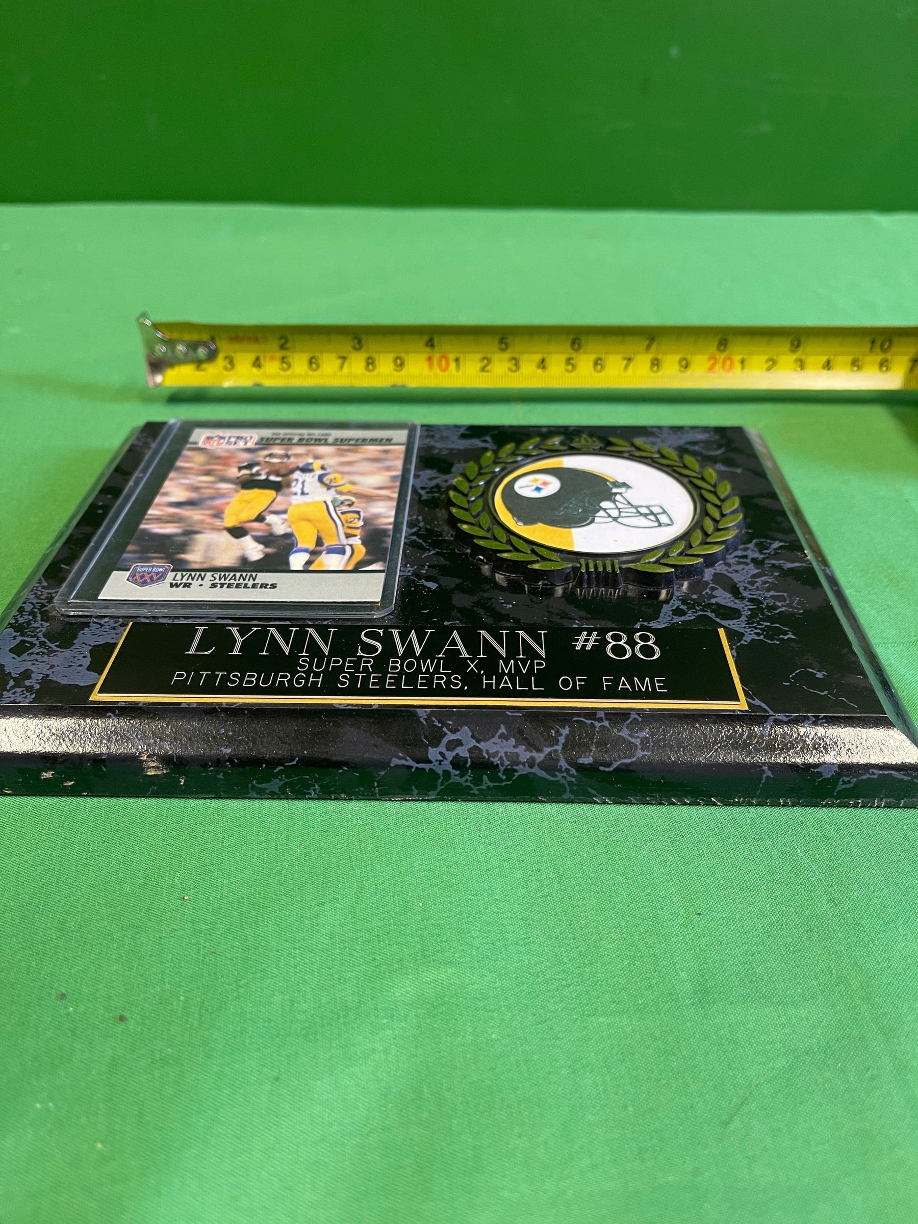 NFL Pittsburgh Steelers Lynn Swann #88 Commerative Plaque Fan Cave!