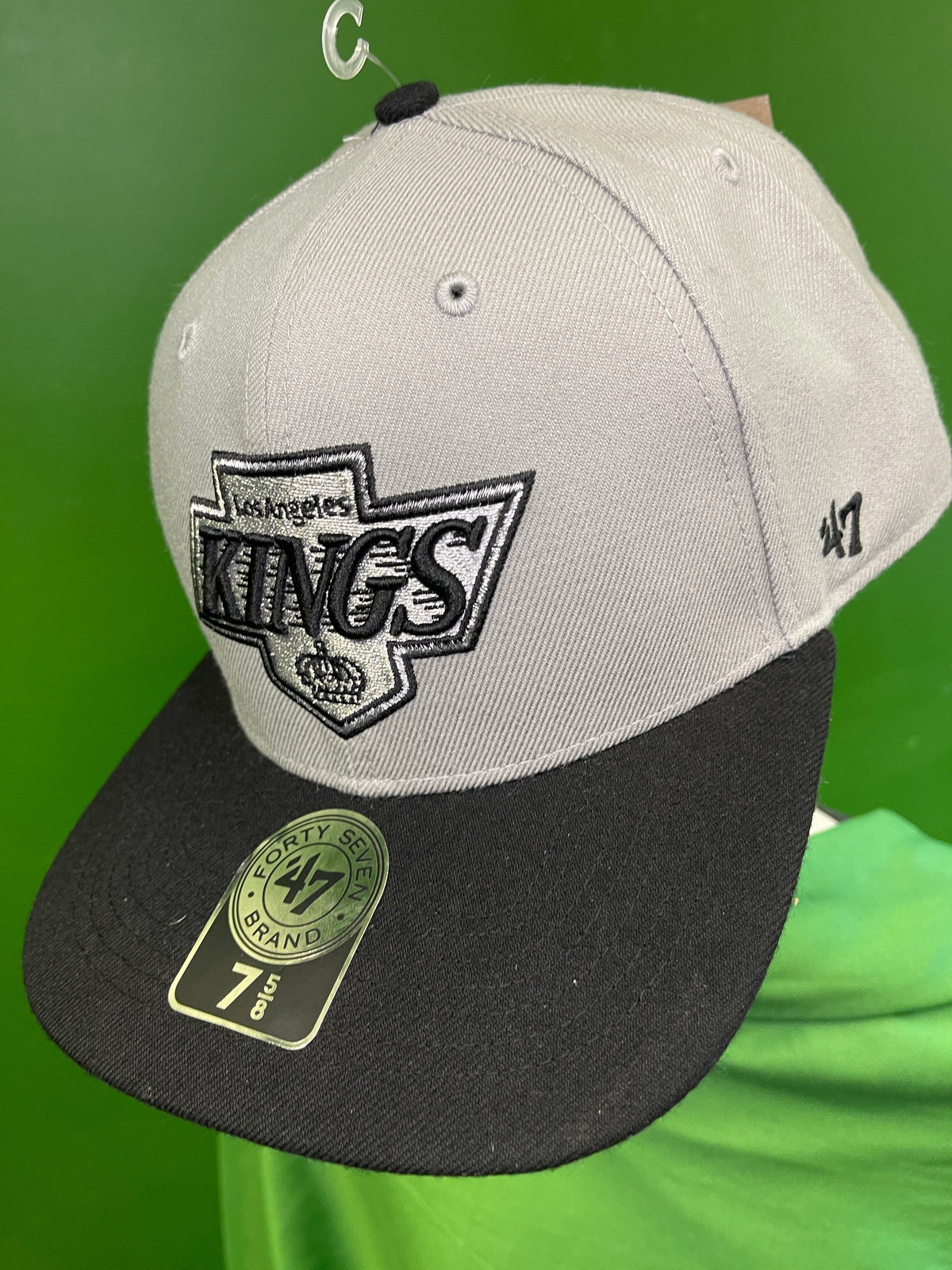 NHL Los Angeles Kings '47 Vintage Hockey Fitted Hat/Cap 7-5/8 NWT