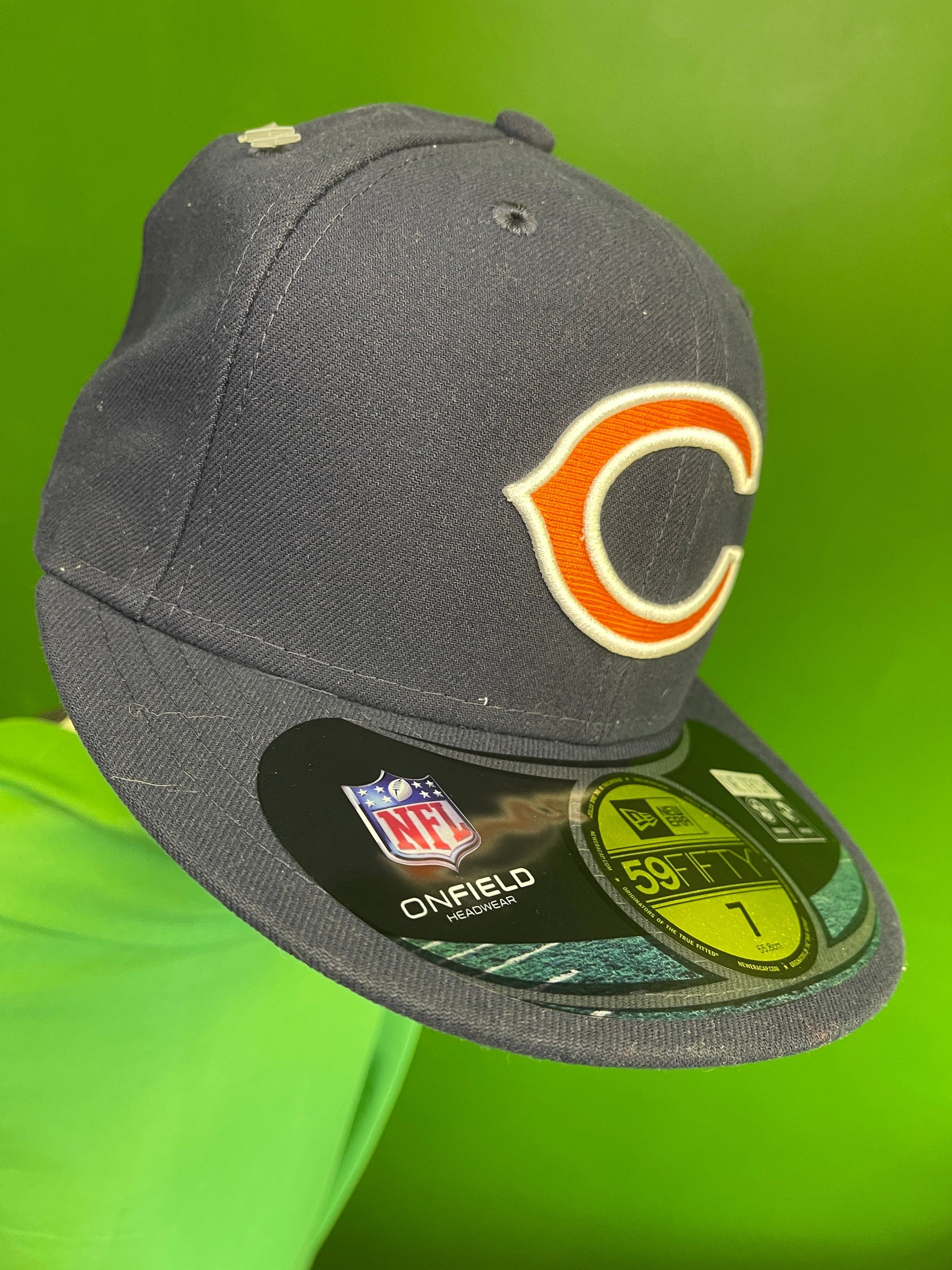 NFL Chicago Bears New Era 59FIFTY Baseball Cap/Hat Size 7 NWT