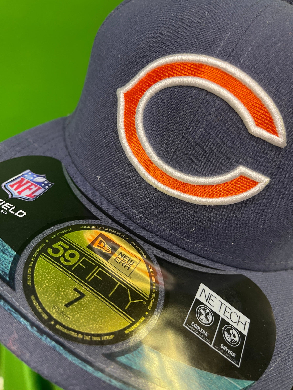 NFL Chicago Bears New Era 59FIFTY Baseball Cap/Hat Size 7 NWT
