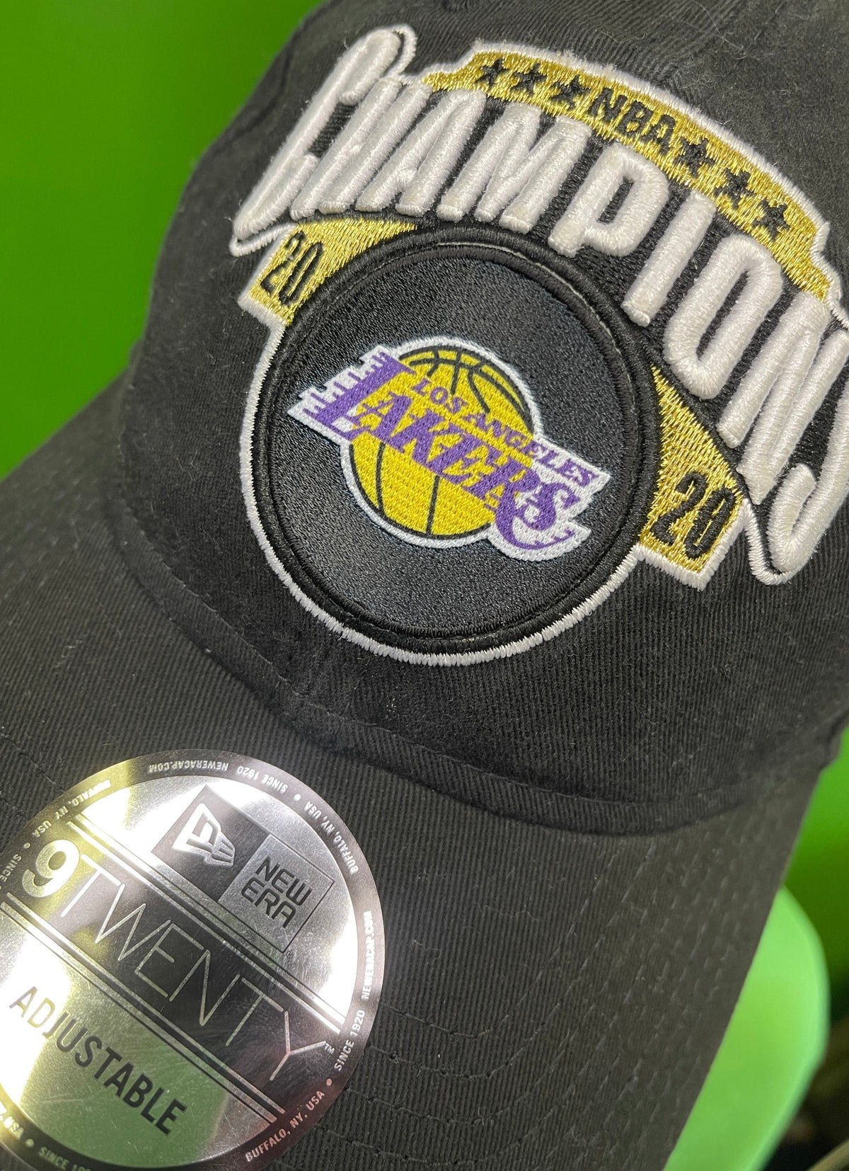 NBA Los Angeles Lakers New Era 9TWENTY Hat/Cap 2020 Champions OSFA