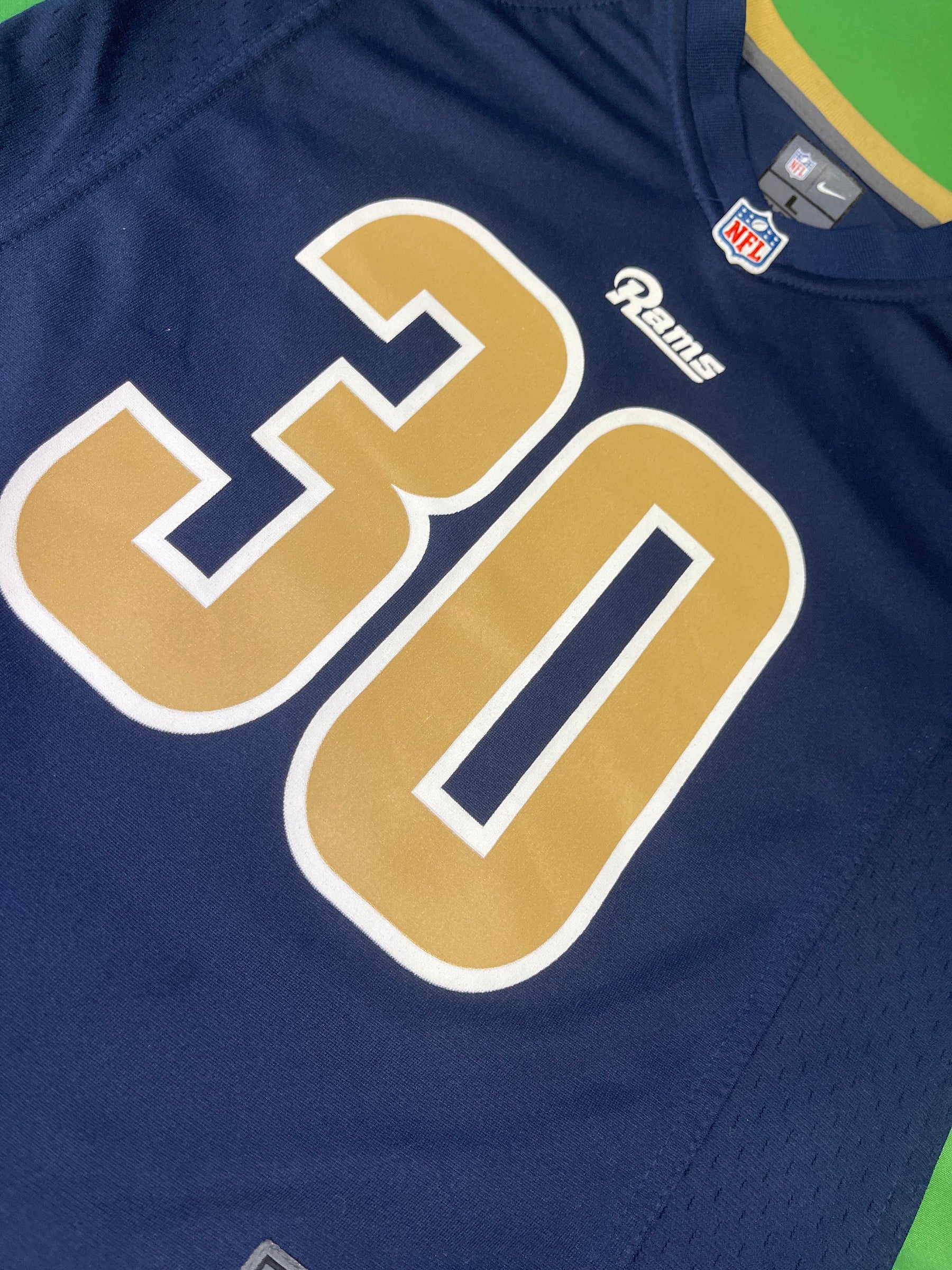NFL Los Angeles Rams Gurley II #30 Game Jersey Youth Small 7