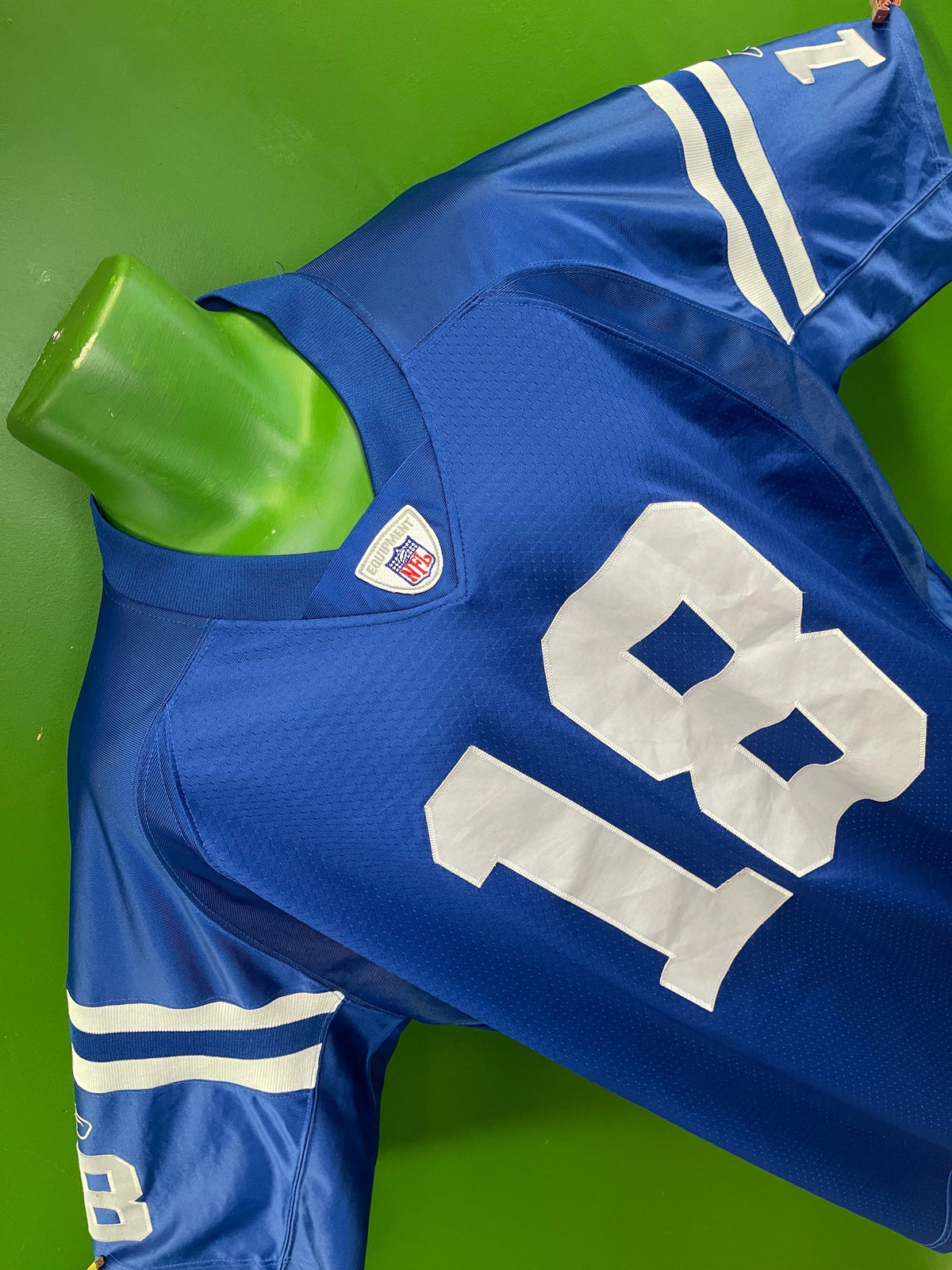 NFL Indianapolis Colts Peyton Manning #18 Reebok Stitched Jersey Men's 2X-Large