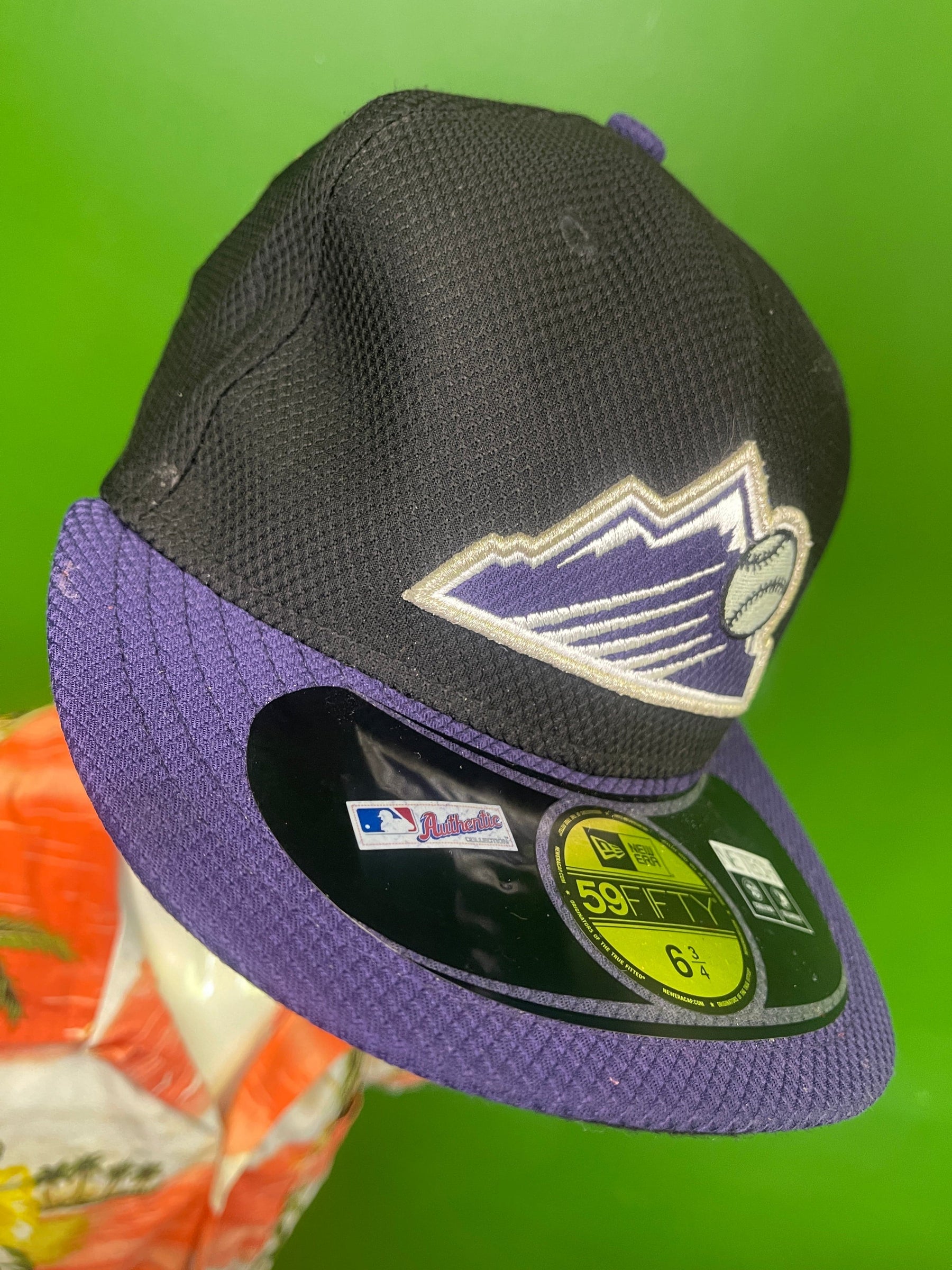 MLB Colorado Rockies Baseball 59FIFTY Hat/Cap By New Era Size 6-3/4