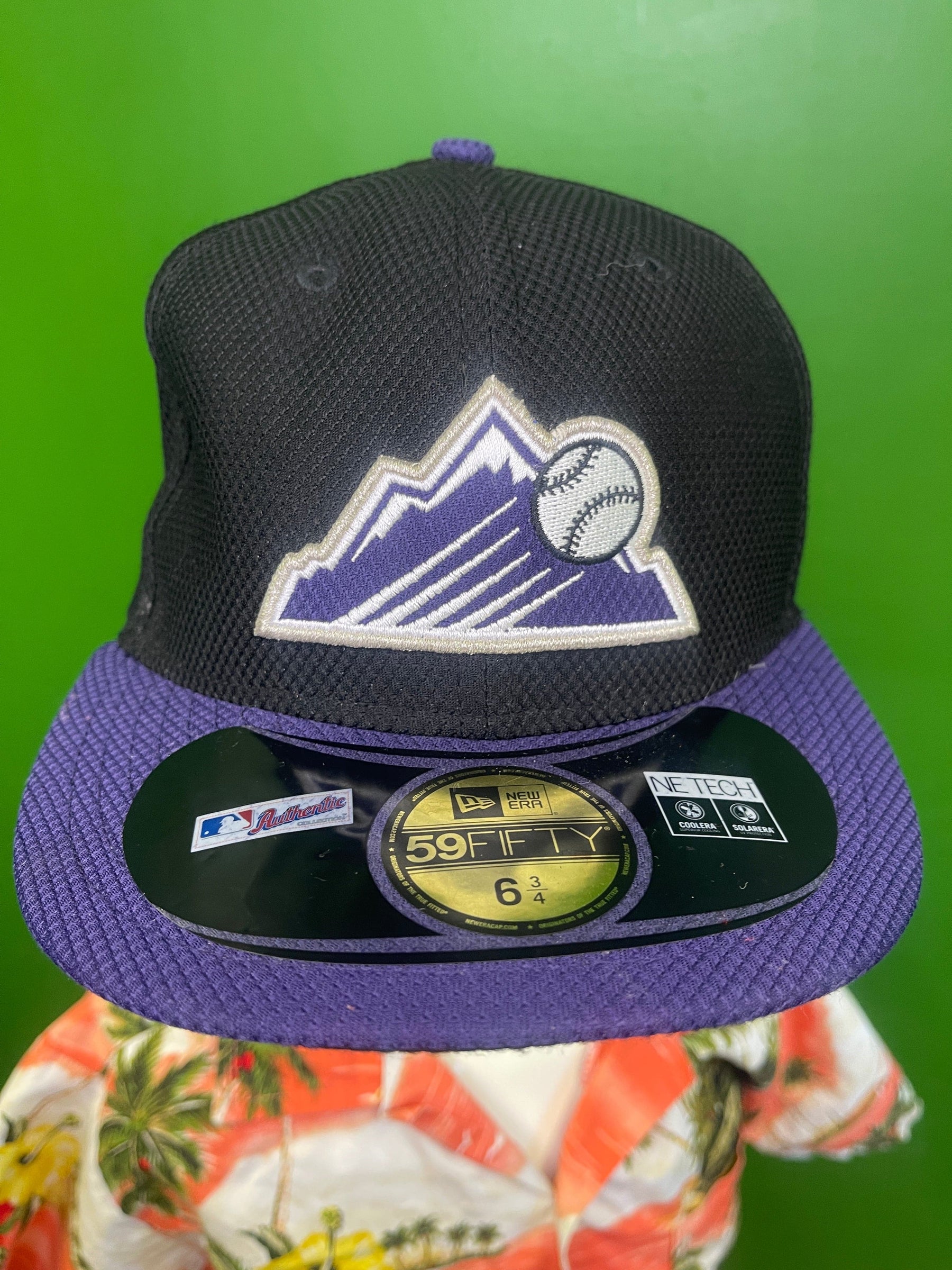MLB Colorado Rockies Baseball 59FIFTY Hat/Cap By New Era Size 6-3/4