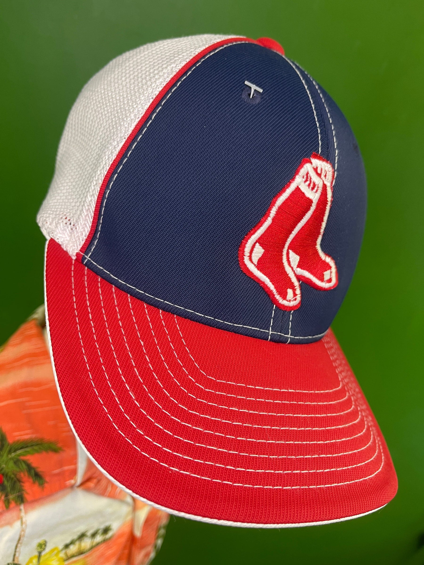 MLB Boston Red Sox Mesh Colour Blocked Hat/Cap Small/Medium
