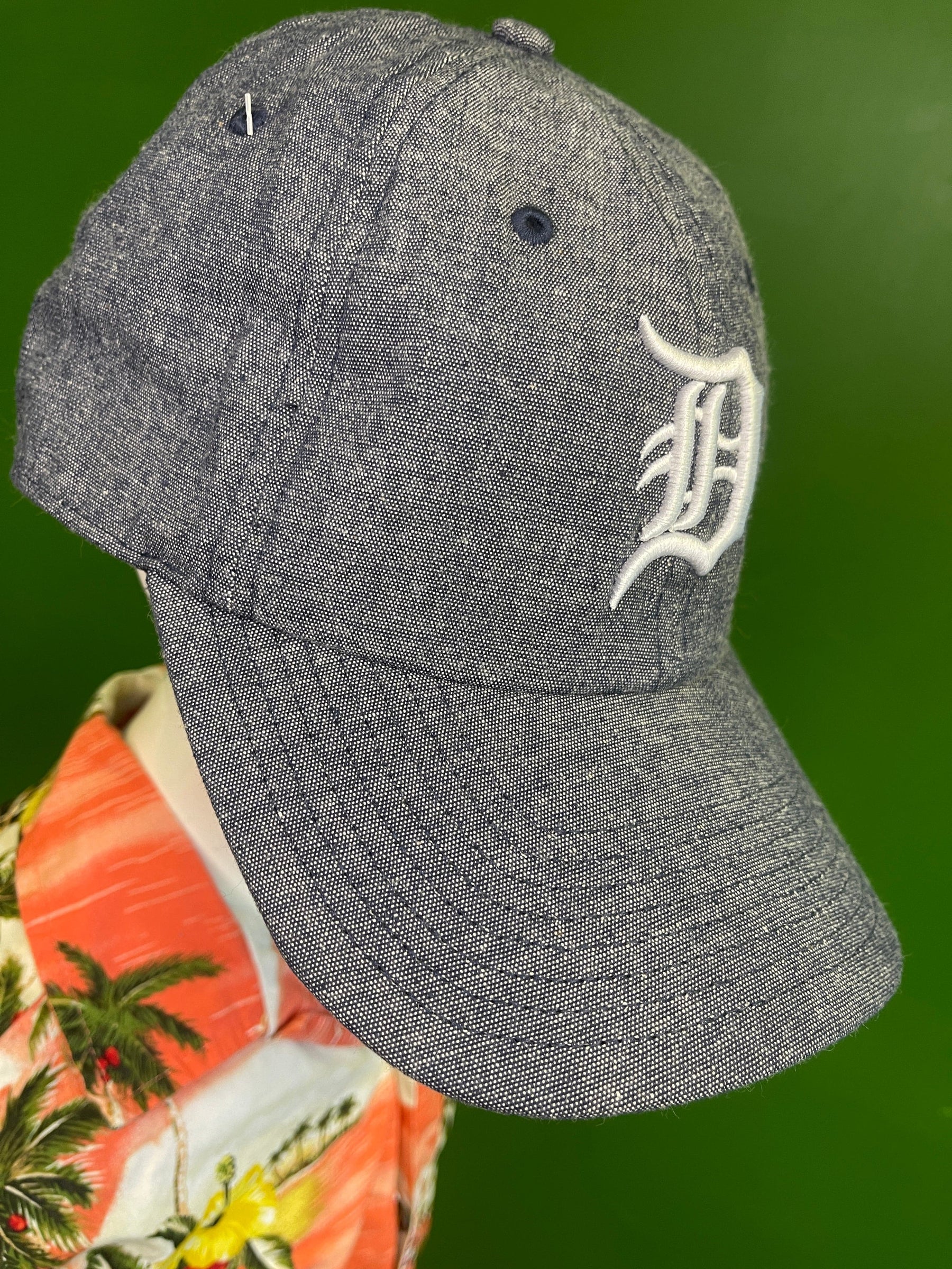 MLB Detroit Tigers Linen/Cotton Baseball Hat/Cap OSFM