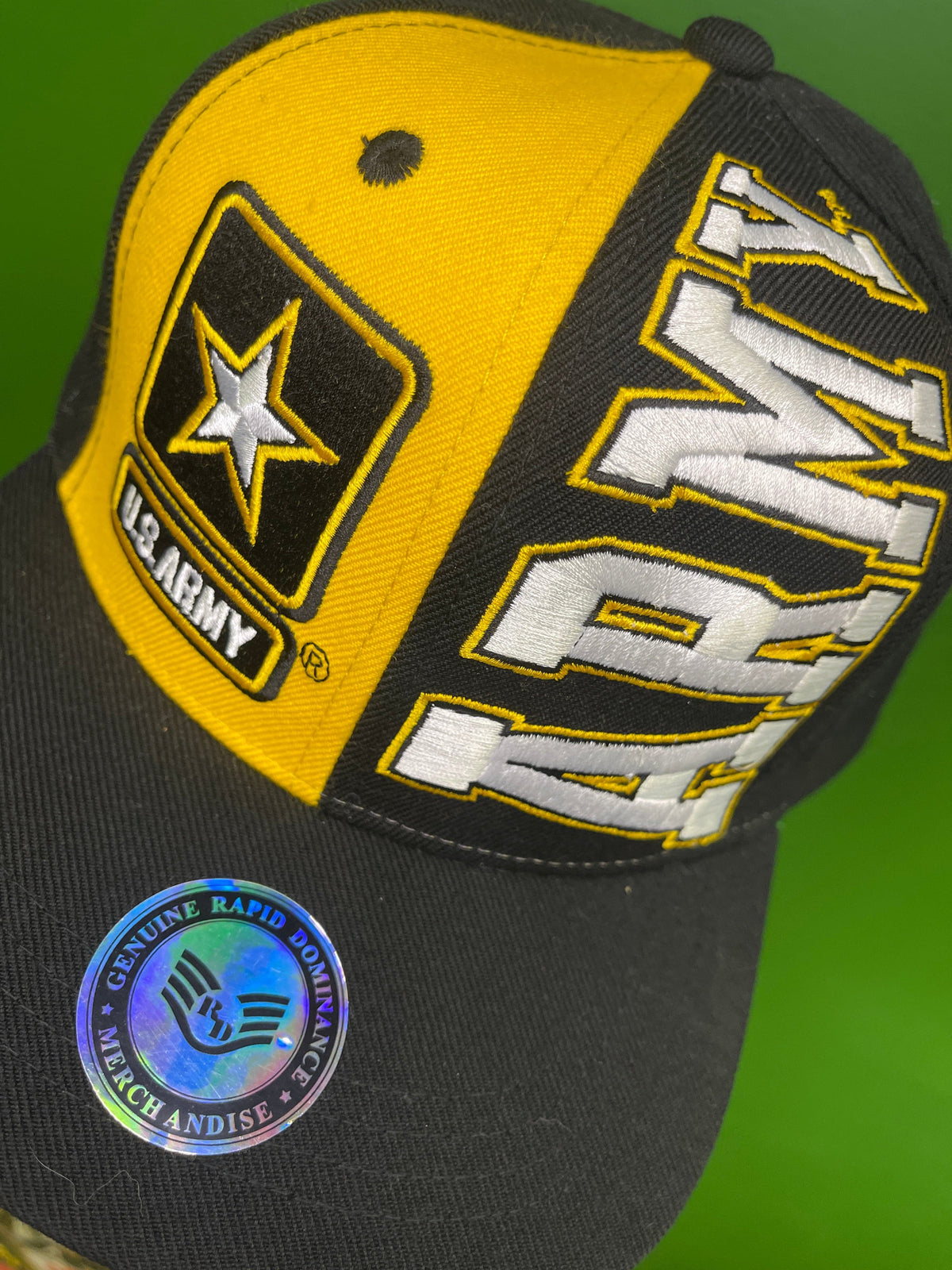 US Army Baseball Hat/Cap Acrylic Snapback OSFM NWT