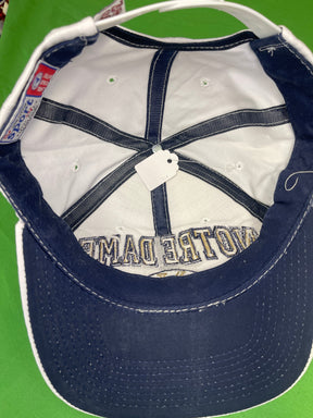 NCAA Notre Dame Fighting Irish Zephyr Hat/Cap White Snapback OSFM