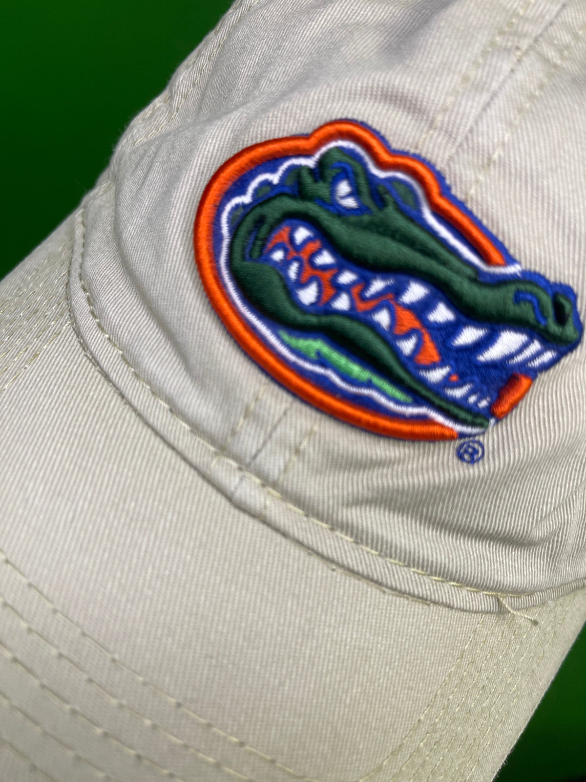NCAA University of Florida Gators Beige Cotton Baseball Hat/Cap Strapback