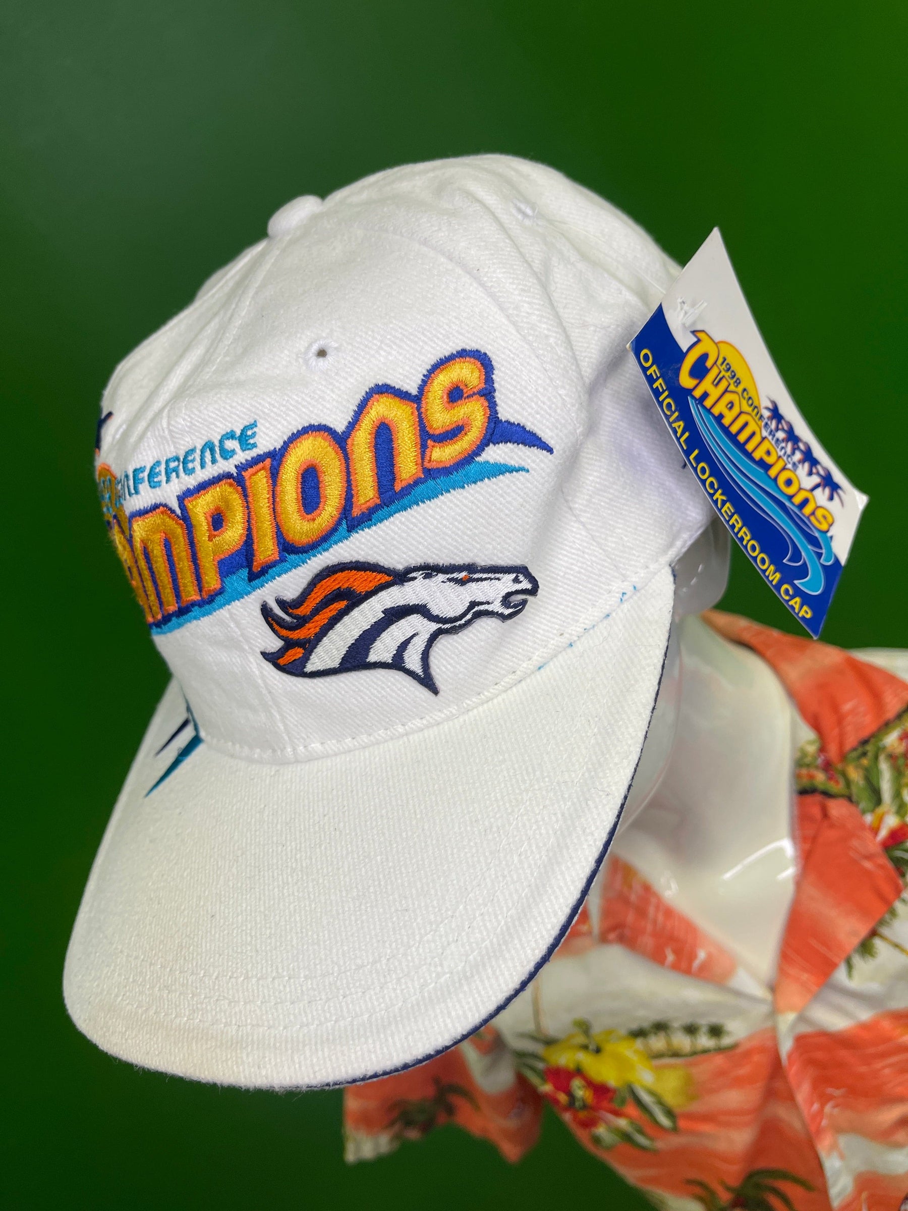 NFL Denver Broncos Pro Line Vintage 1998 Conference Champions Cap/Hat OSFM NWT