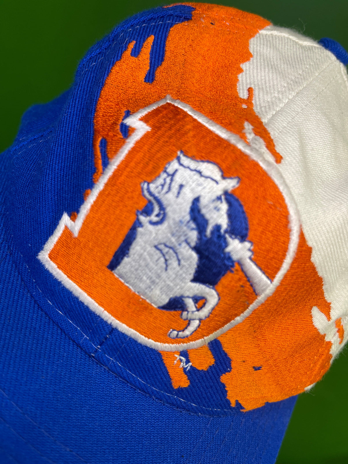 NFL Denver Broncos Logo Athletic Rare 90s Vintage Splash Hat/Cap OSFM