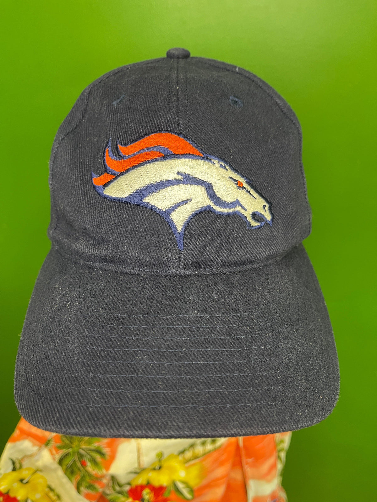 NFL Denver Broncos Logo Athletic Vintage Miller Lite Hat/Cap OSFM