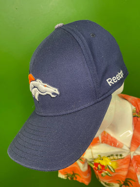 DENVER BRONCOS Vintage Reebok NFL Hat Blue / Orange One Size Fits All