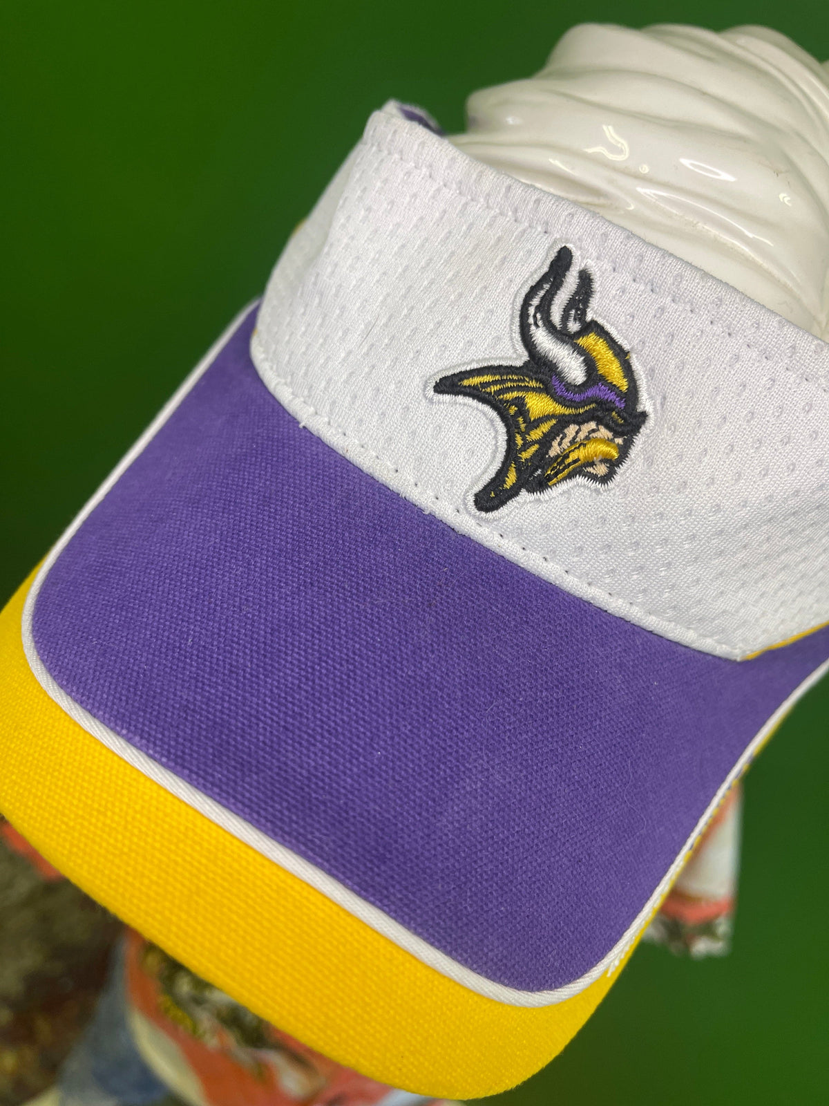 NFL Minnesota Vikings Reebok Adjustable Visor Hat OSFM