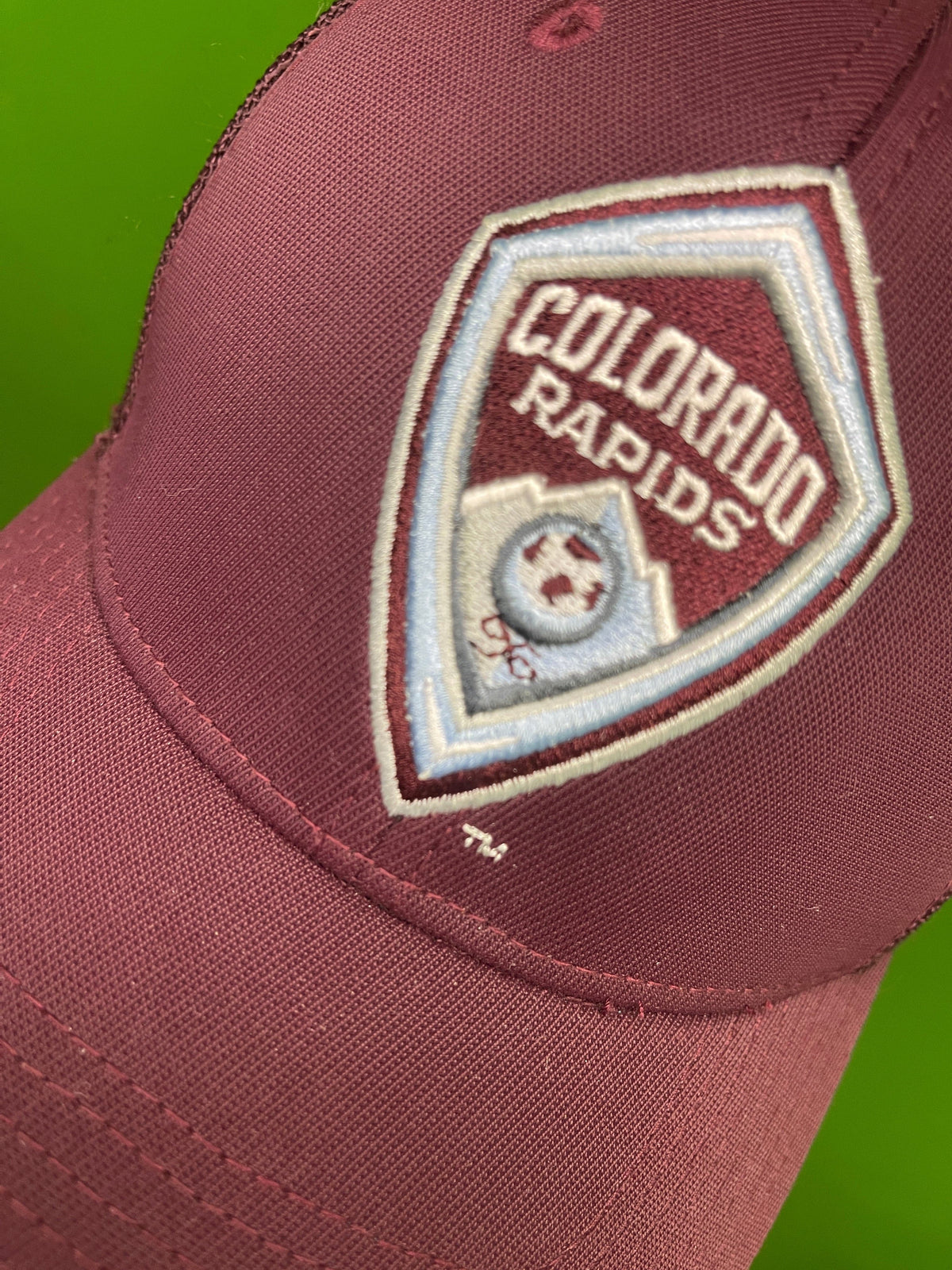 MLS Colorado Rapids Adidas Mesh Warm-Weather Cap/Hat Small/Medium