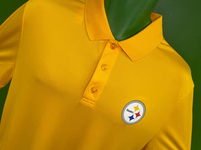 NFL Pittsburgh Steelers Fanatics Golf Polo Shirt Men's Medium