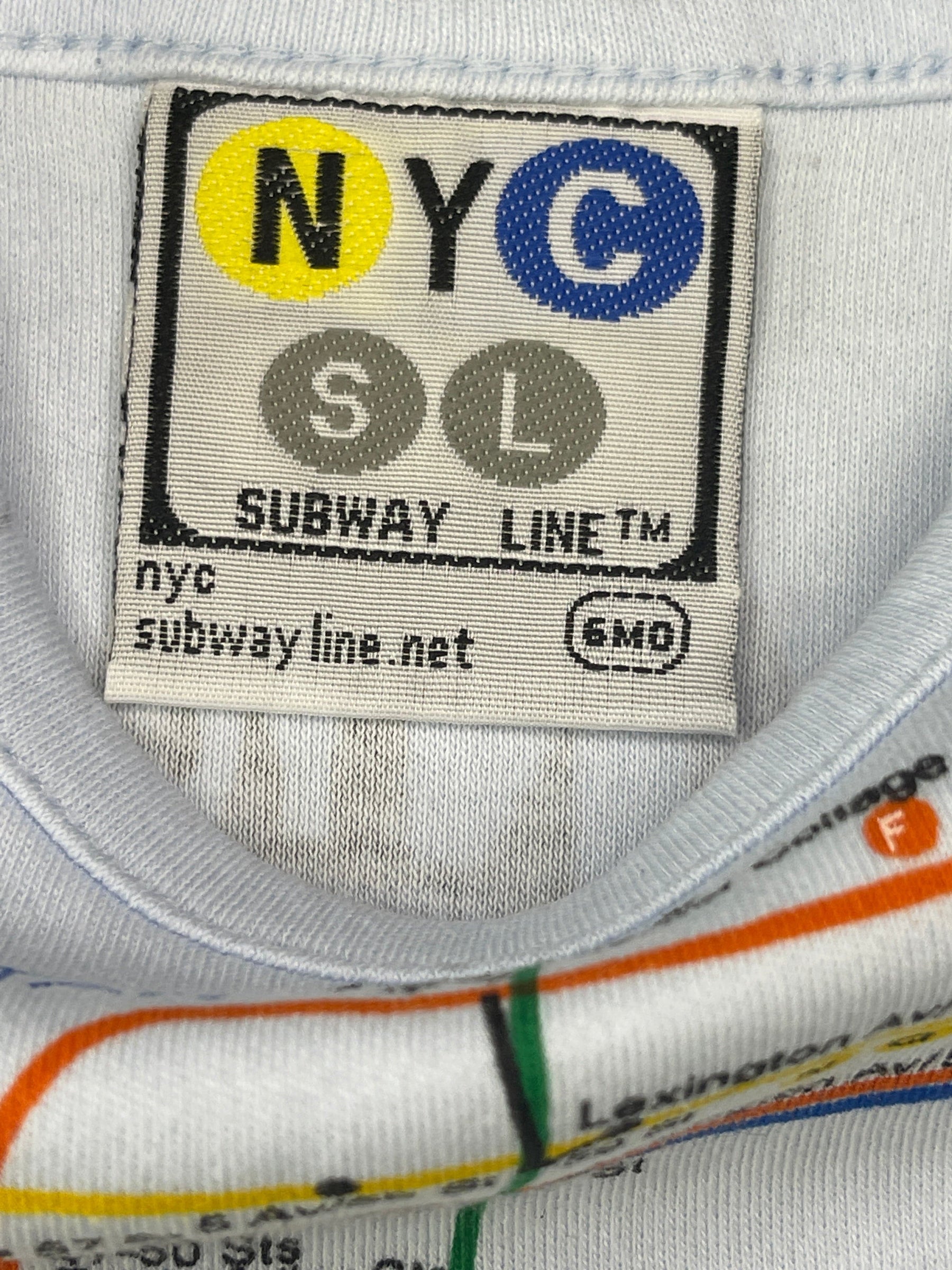 NYC Subway Line Bodysuit/Vest 6 months