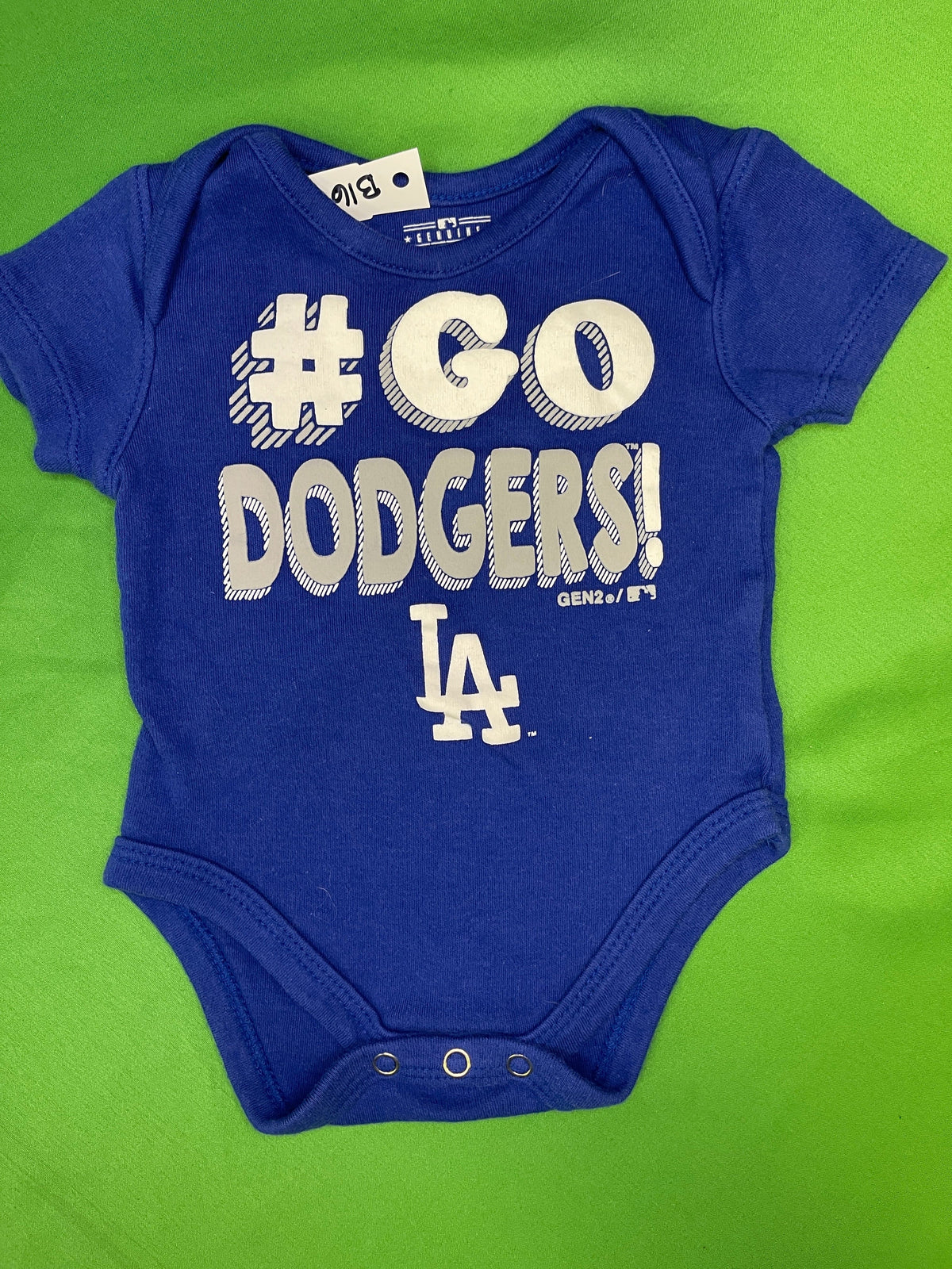 MLB Los Angeles Dodgers Baby Bodysuit/Vest Newborn 0-3 Months