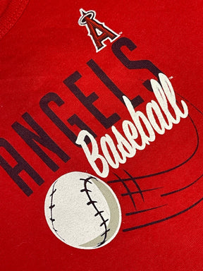 MLB Los Angeles Angels Red Baby Bodysuit/Vest 6-9 Months