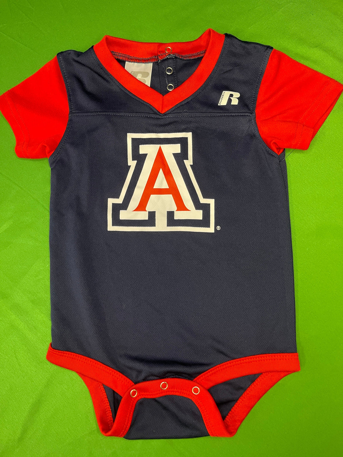 NCAA Arizona Wildcats Russell Jersey-Style Baby Outfit Infant 18 Months
