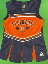 NCAA Illinois Fighting Illini Adidas Cheerleader Dress Toddler 2T