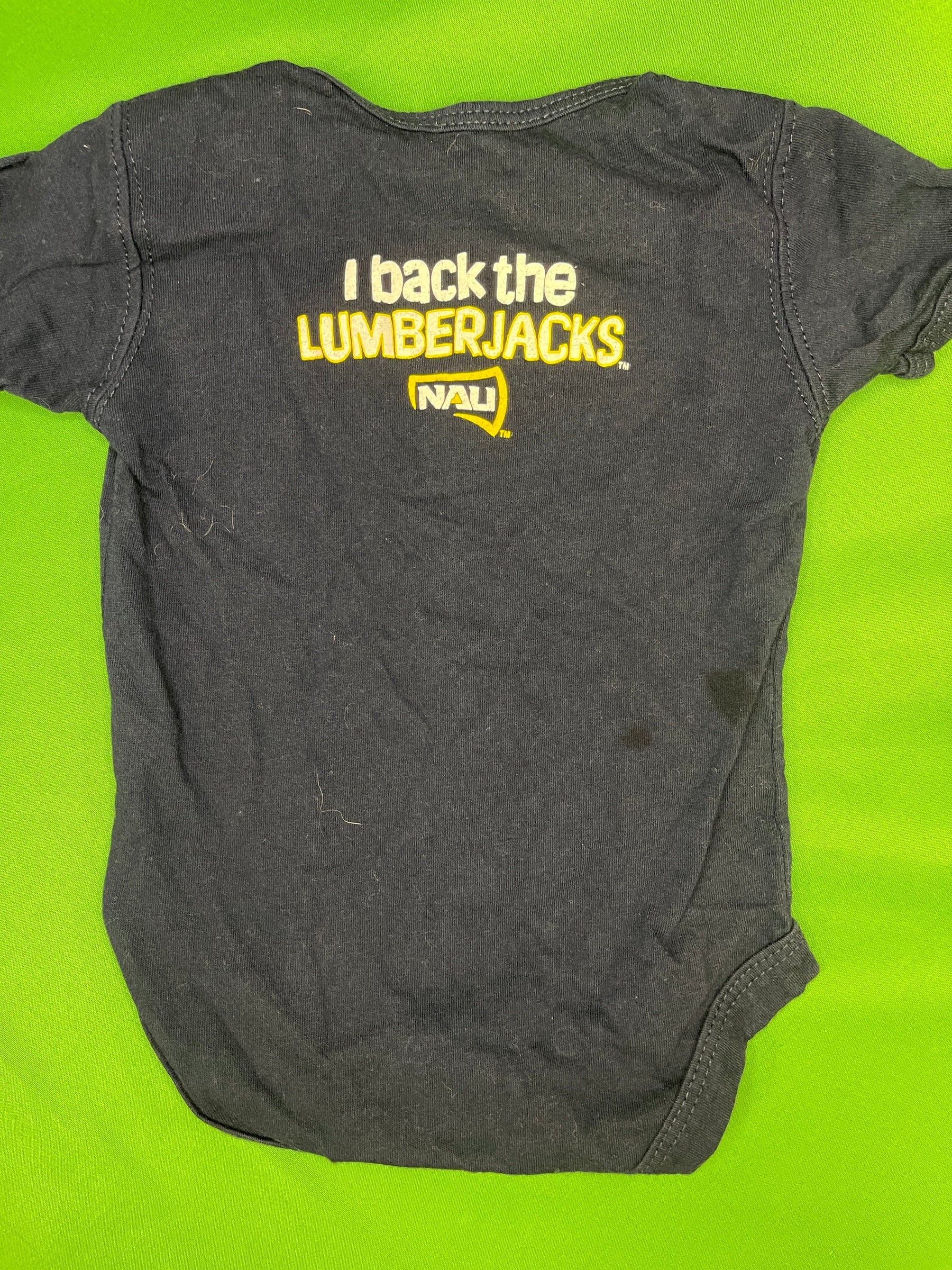 NCAA Northern Arizona Lumberjacks Baby Infant Bodysuit/Vest Newborn 0-3 Months