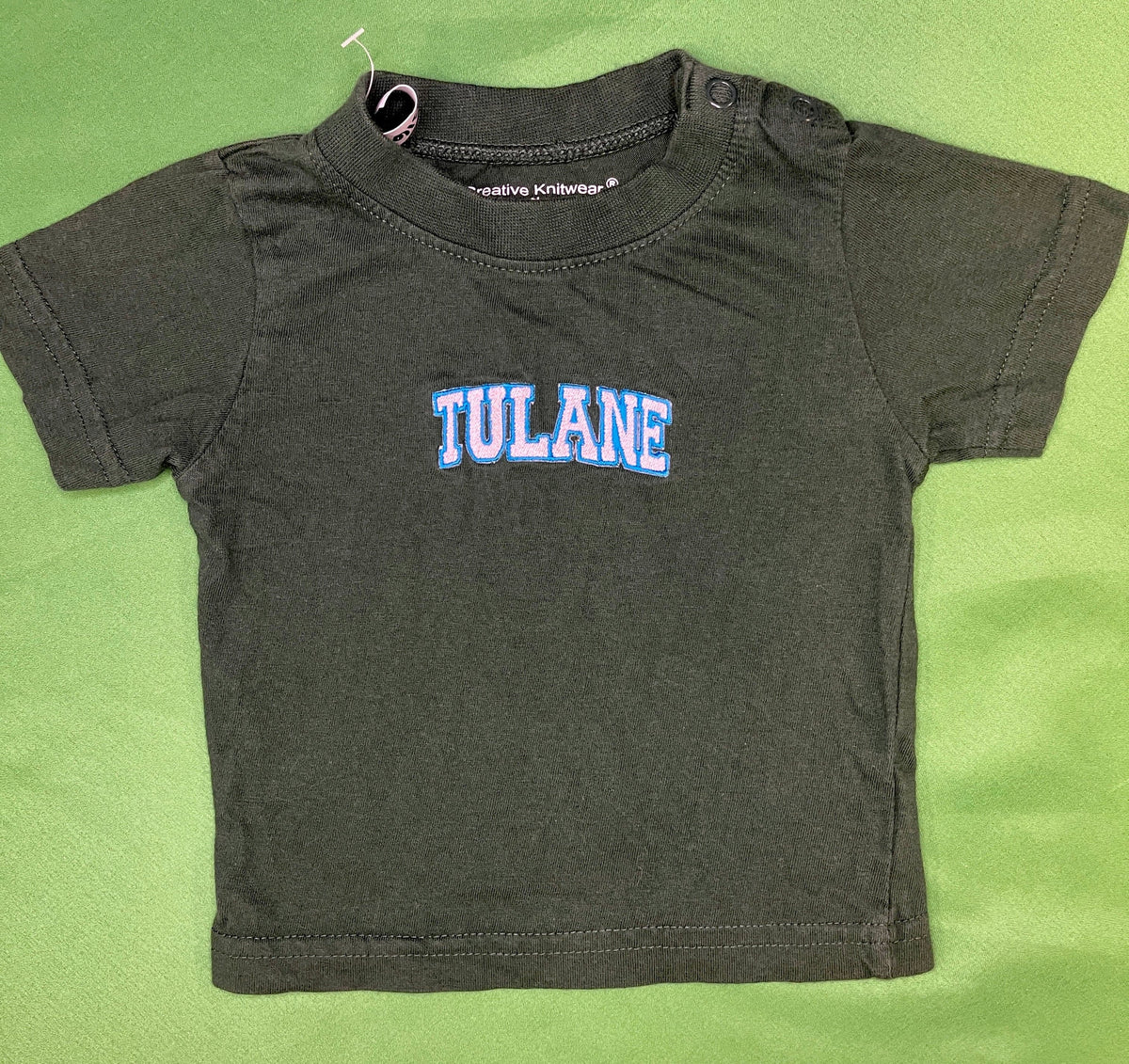 NCAA Tulane Green Wave Infant Baby T-Shirt 3-6 Months