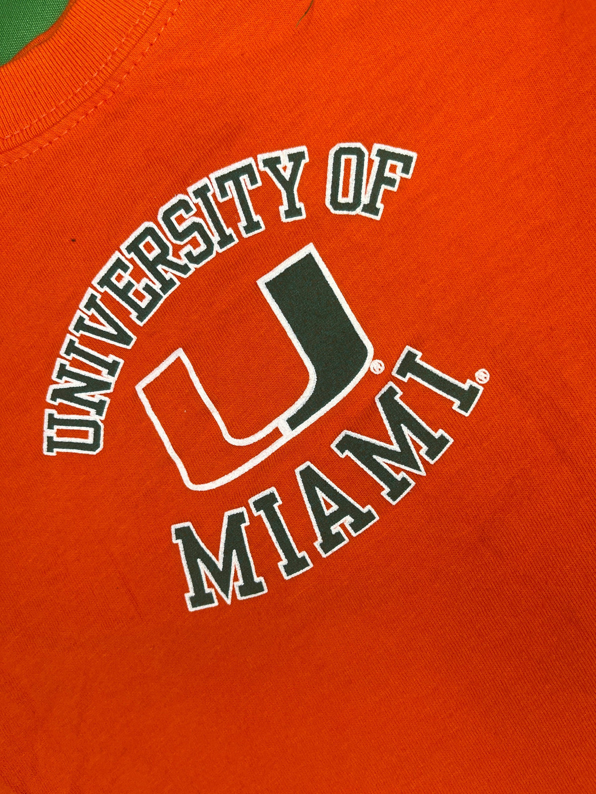 NCAA Miami Hurricanes Bright Orange T-Shirt Infant Baby 12 Months