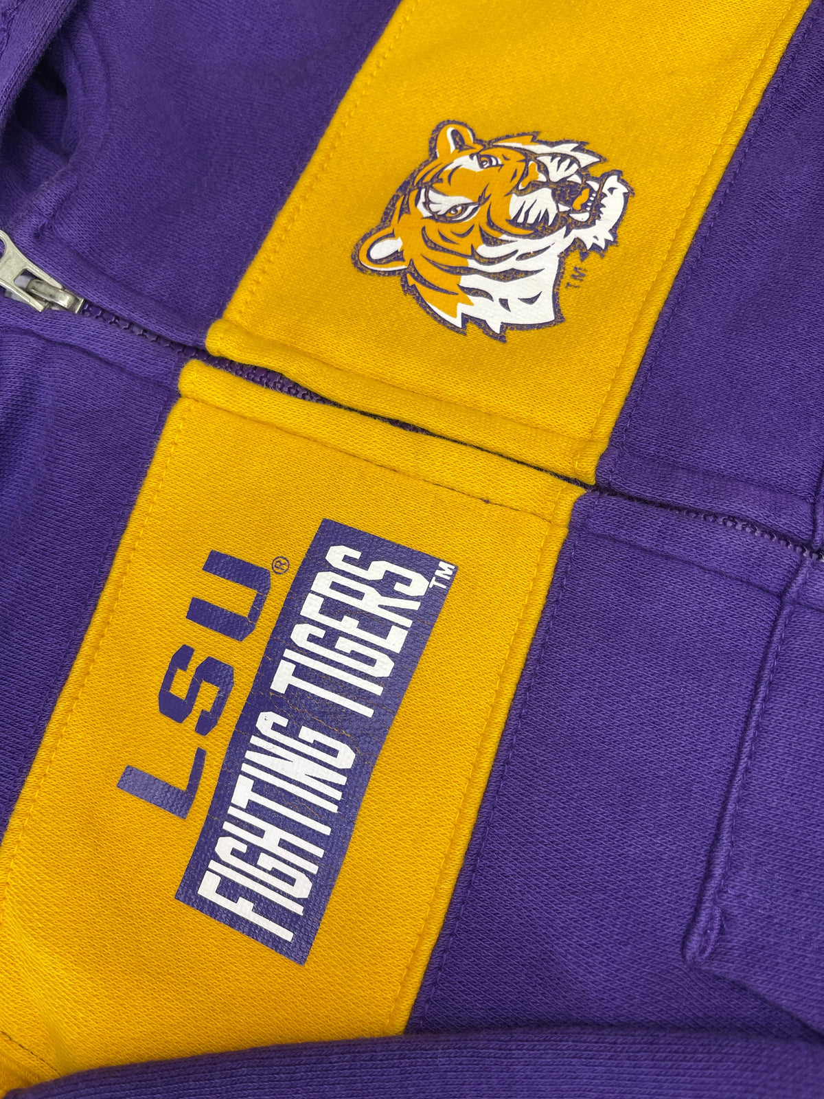 NCAA Louisiana State LSU Tigers Full-Zip Hoodie Toddler 4T