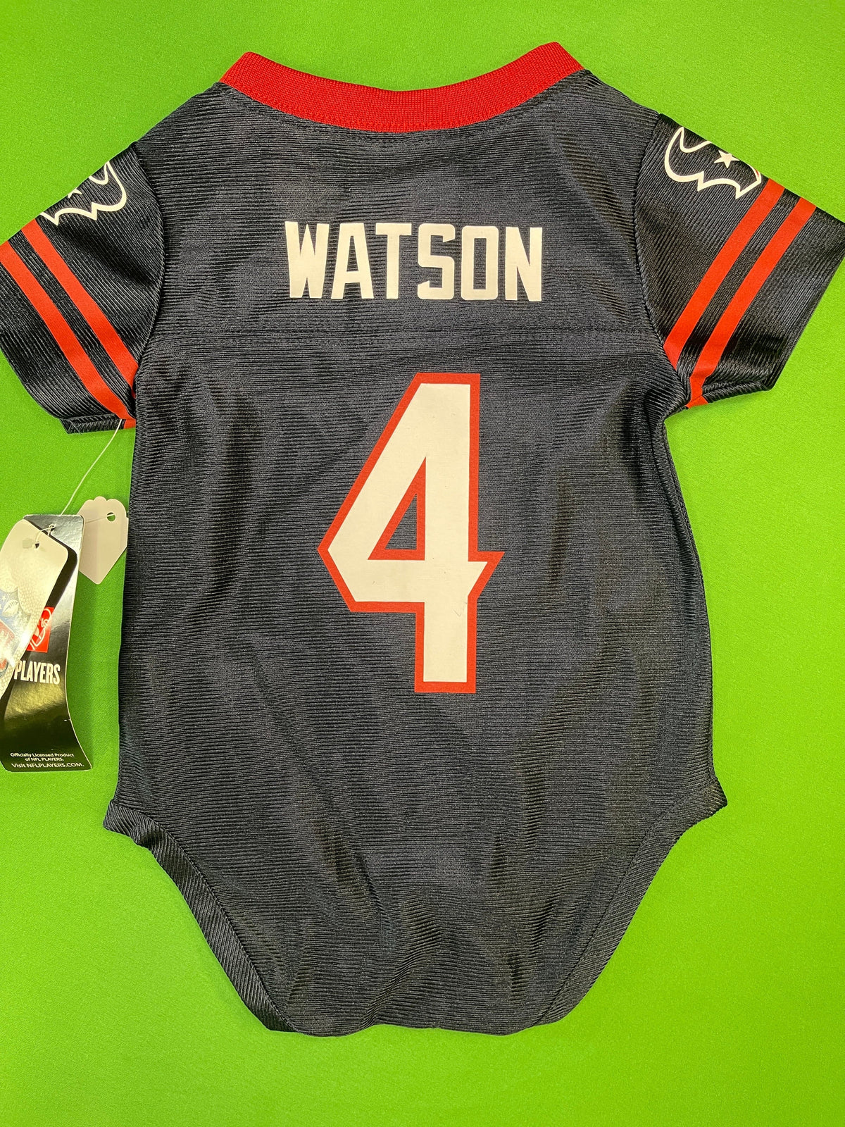 NFL Houston Texans DeShaun Watson #4 Jersey Bodysuit 3-6 Months NWT