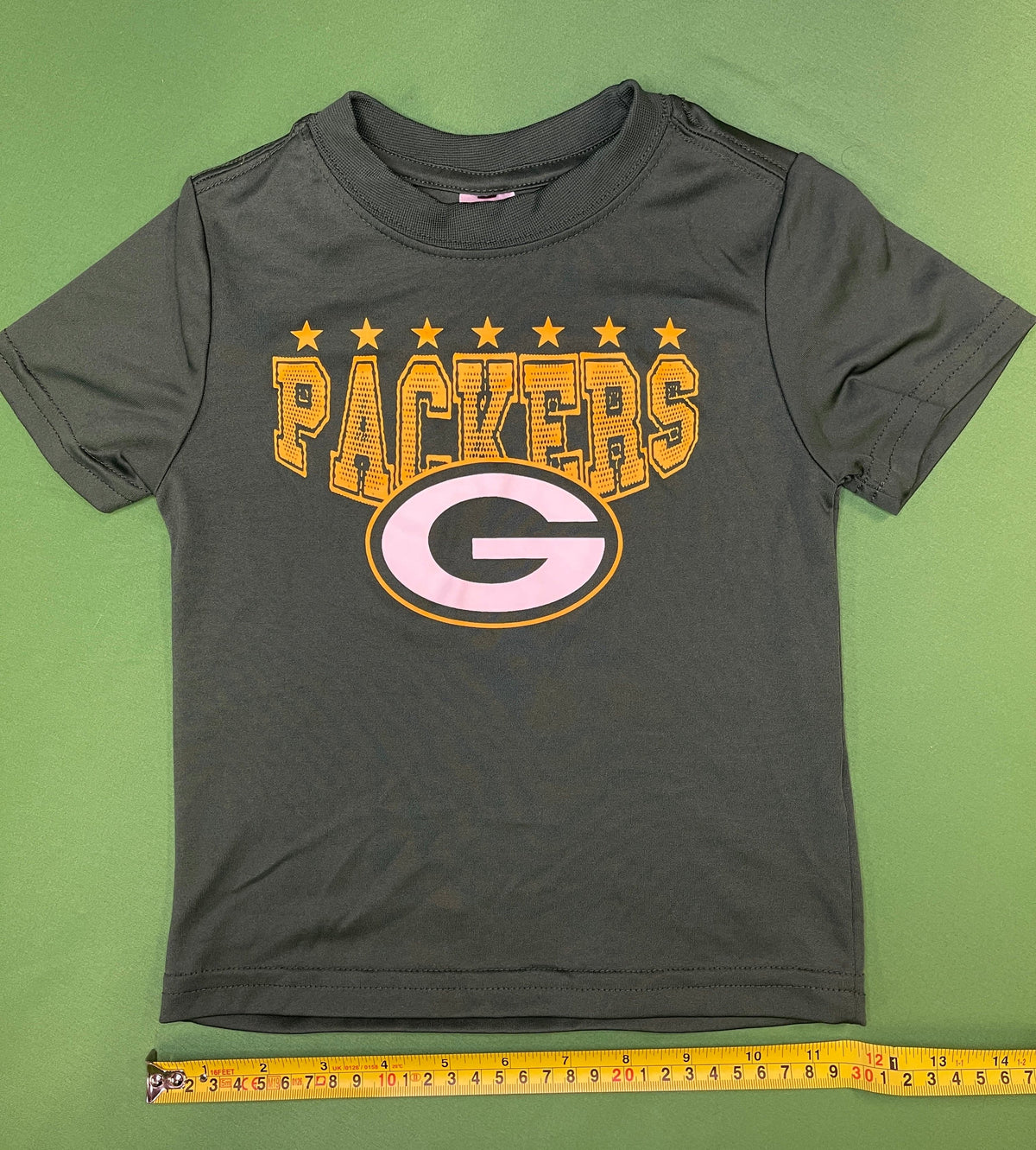NFL Green Bay Packers Wicking-Style T-Shirt Toddler 3T