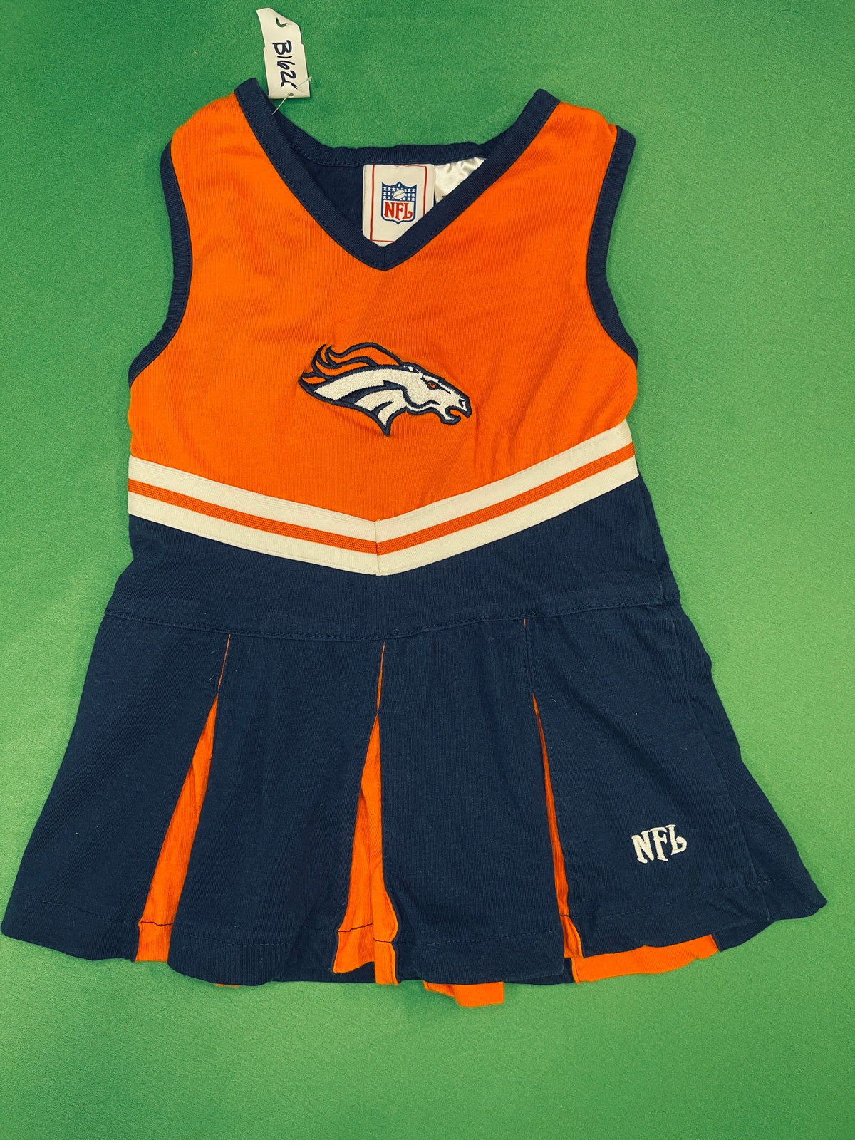 NFL Denver Broncos Knit Cheerleader Dress Infant Toddler 2T