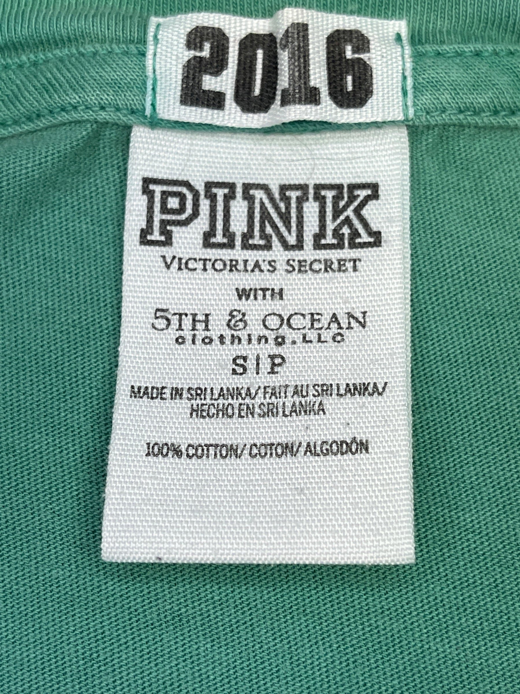 NCAA Oregon Ducks Victoria's Secret PINK T-Shirt Women's Small