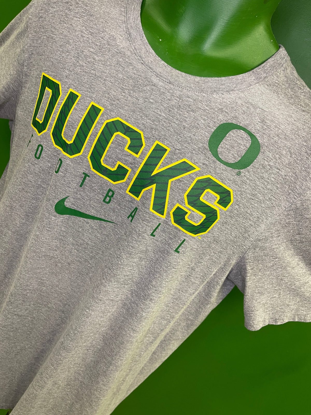 NCAA Oregon Ducks Heathered Grey T-Shirt Men's Large