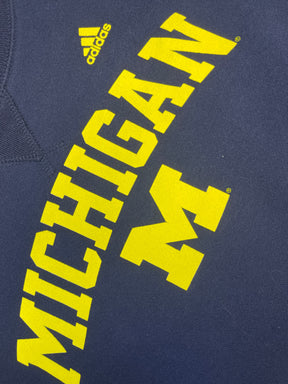 NCAA Michigan Wolverines Blue Sweatshirt Top Women's Large