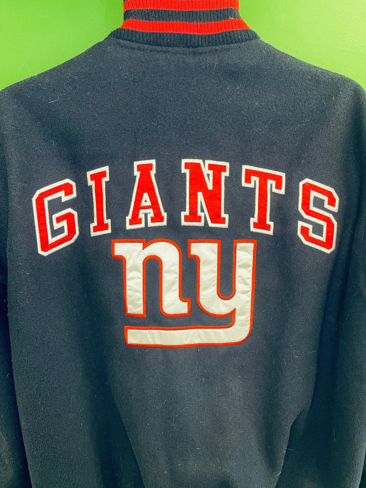 NFL New York Giants Letterman-Style Jacket Coat Men's Medium