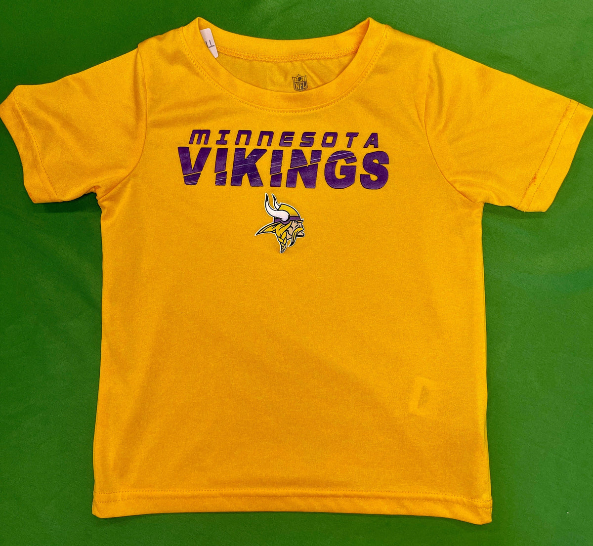 NFL Minnesota Vikings Yellow T-Shirt Toddler 4T