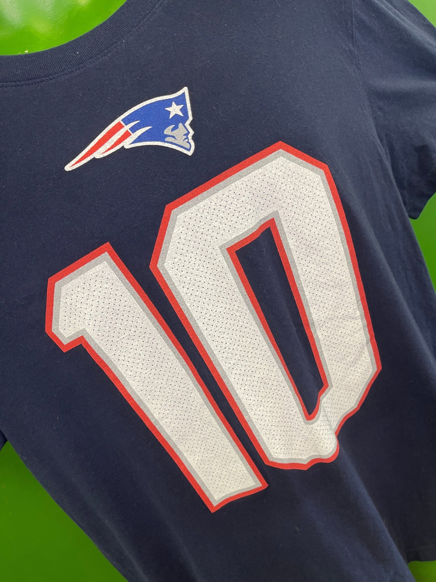 NFL New England Patriots Mac Jones #10 T-Shirt Men's Large
