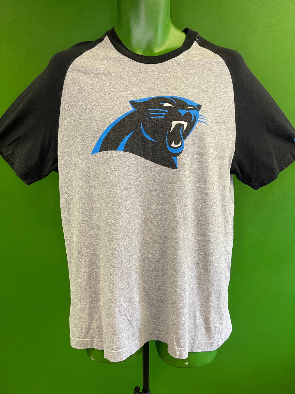 NFL Carolina Panthers Nike Raglan Sleeve T-Shirt Men's Large