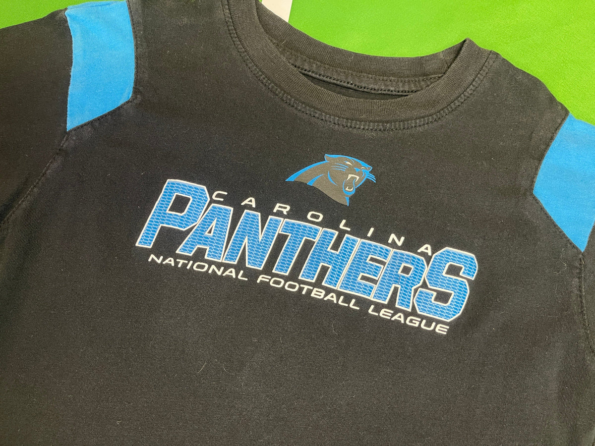NFL Carolina Panthers 100% Cotton Black T-Shirt Youth Small 7
