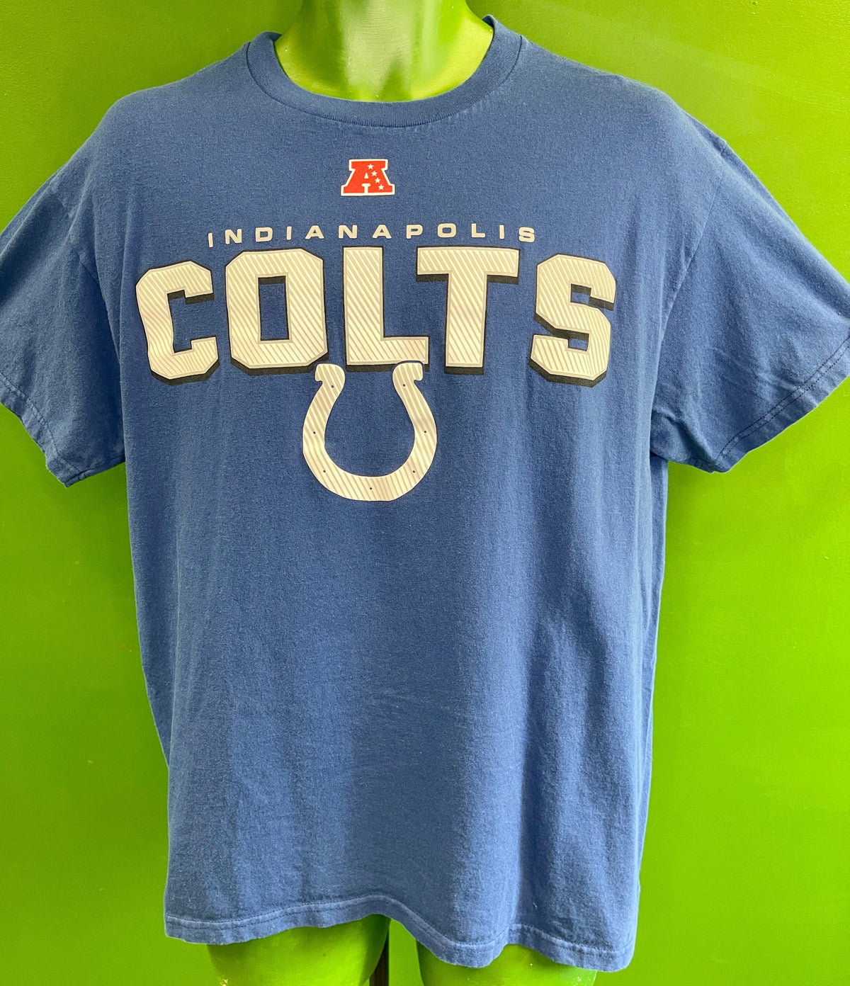 NFL Indianapolis Colts 100% Cotton T-Shirt Men's Large