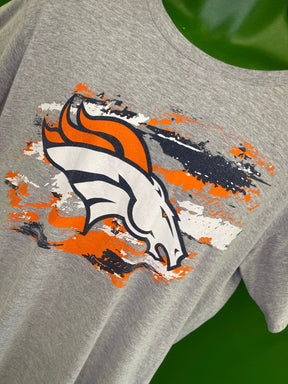 NFL Denver Broncos ProLine Fanatics Heathered Grey T-Shirt Men's Large