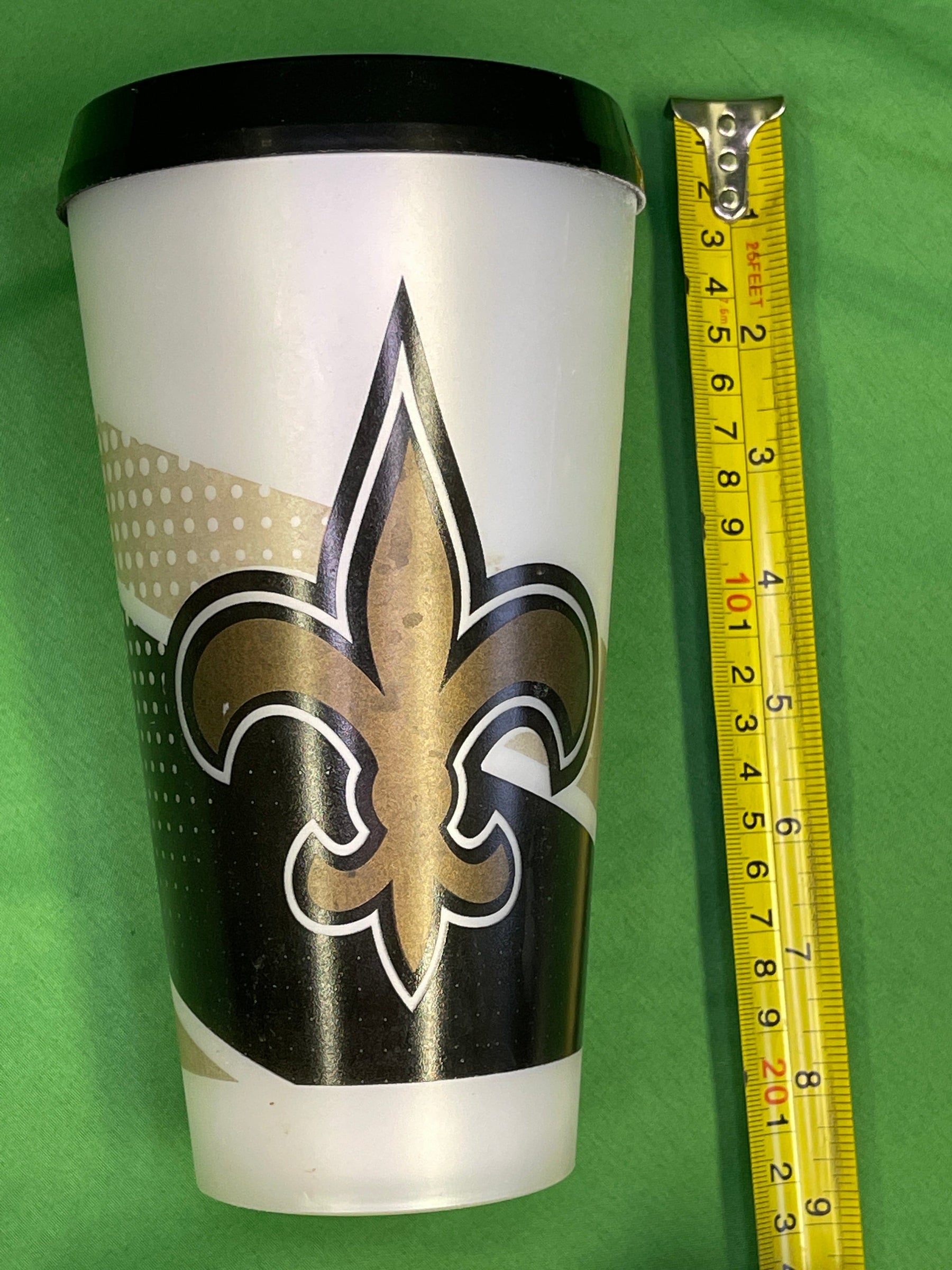 NFL New Orleans Saints Plastic Cup Tumbler Large