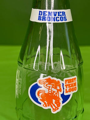 NFL Denver Broncos Coca Cola Coke Commemorative Bottle Throwback