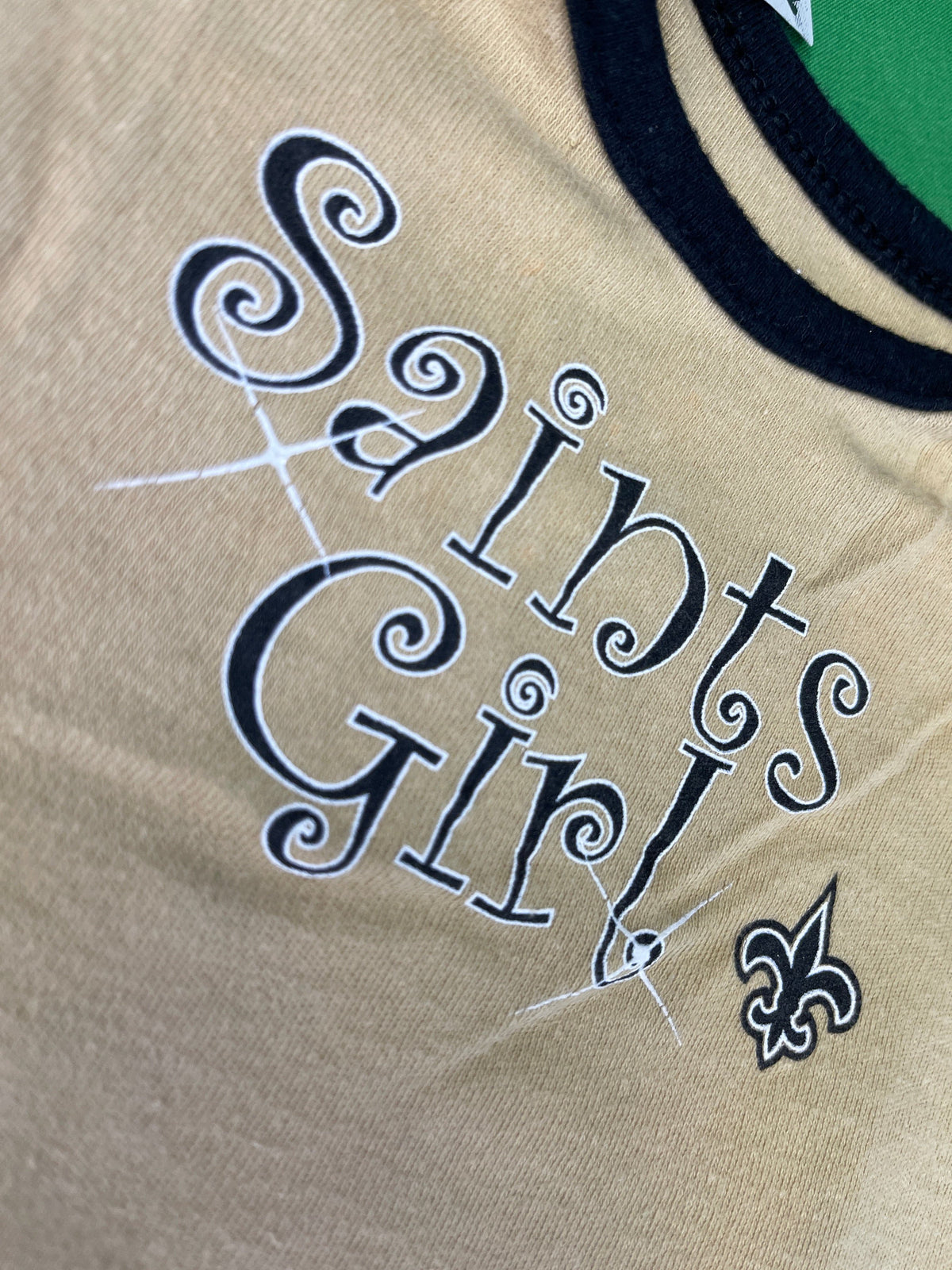 NFL New Orleans Saints Ruffly Bodysuit Girls' Infant 12 Months